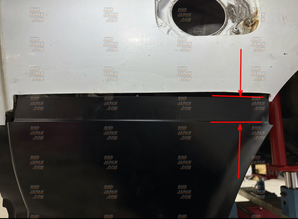Garage Yoshida Three R Rear Fender Repair Panel Left - Skyline GT